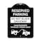 Signmission Do Not Block Driveway Unauthorized Vehicles Towed Away Heavy-Gauge Alum, 24" x 18", BW-1824-24167 A-DES-BW-1824-24167 - alternate 1